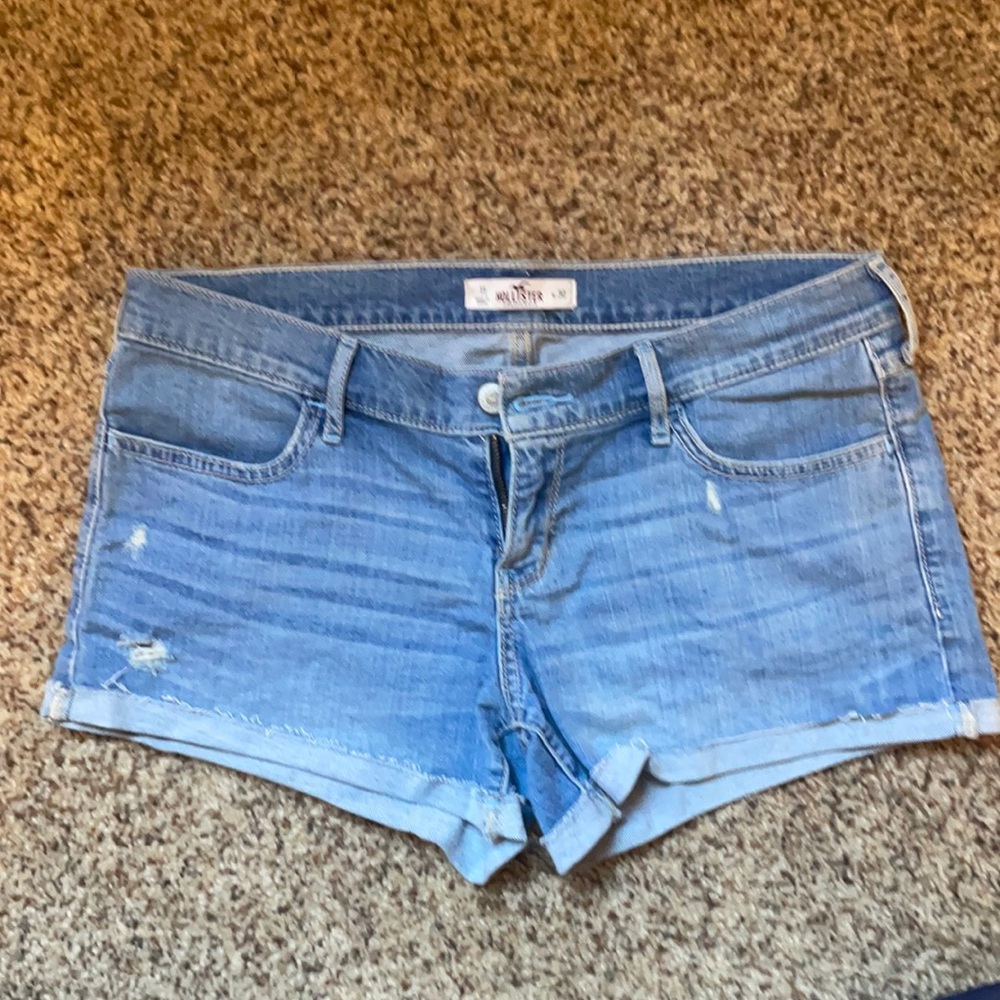 Hollister SZ 11 light denim shorts